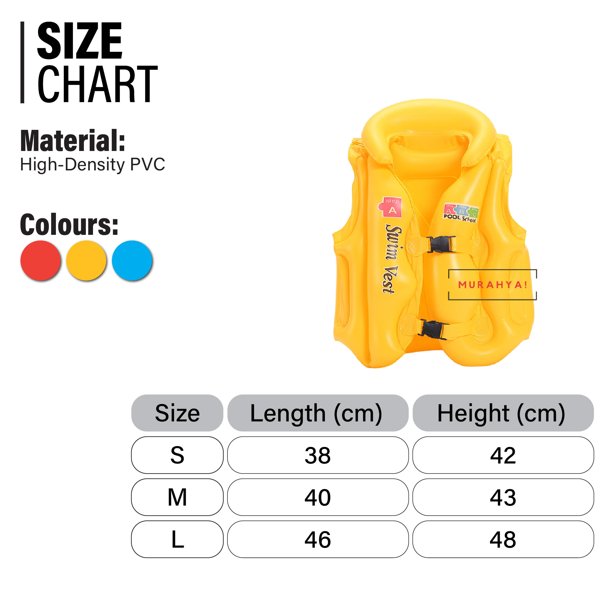 Kids Life Jacket Vest Swimming Inflatable Vest Swimsuit Floatable Swim ...