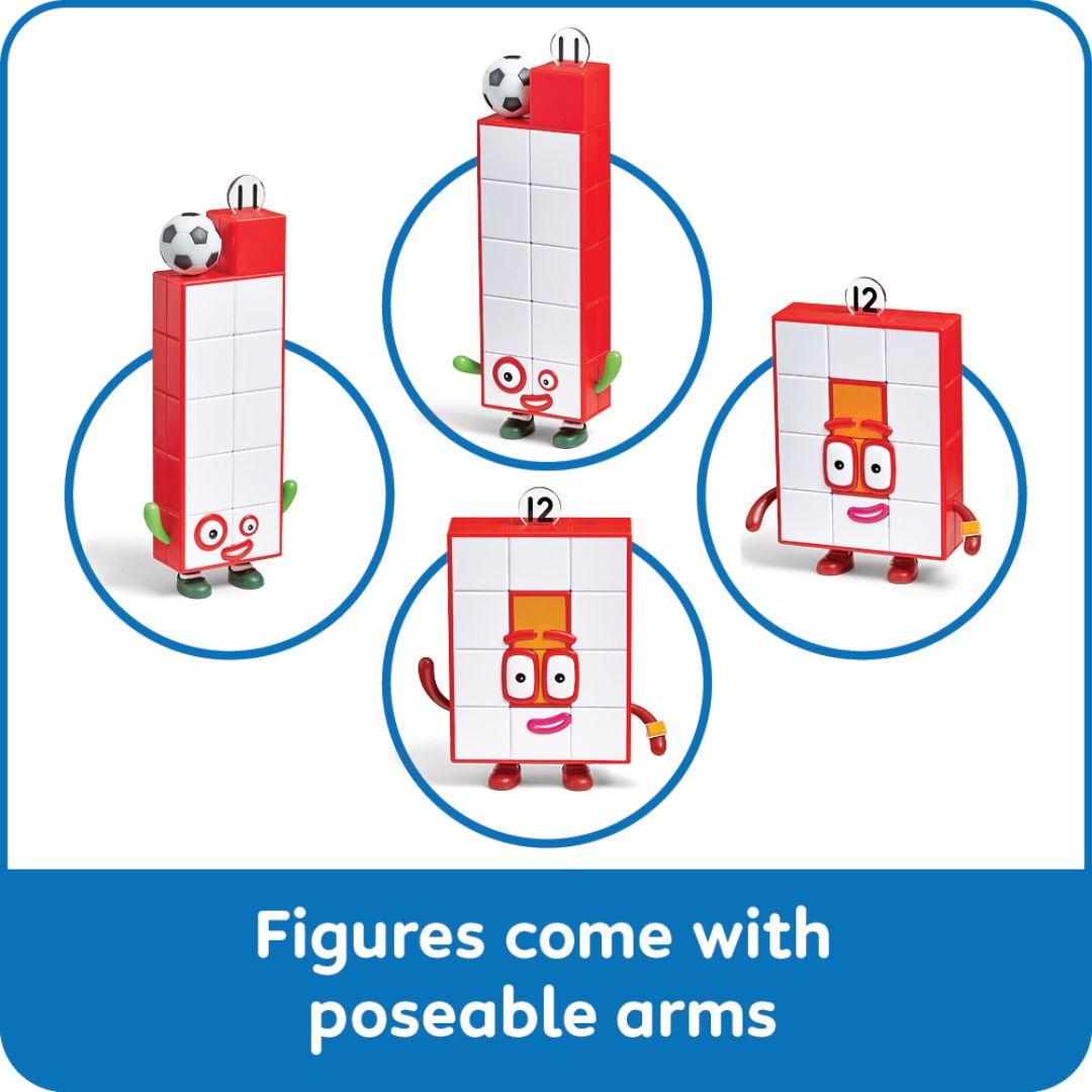 Learning Resources Numberblocks Friends Eleven and Twelve Figures by