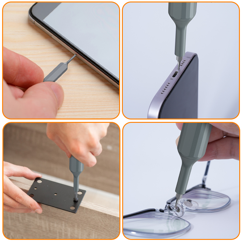 TASKTOOL 39-Piece Precision Screwdriver Set With Magnetic Double-Ended ...