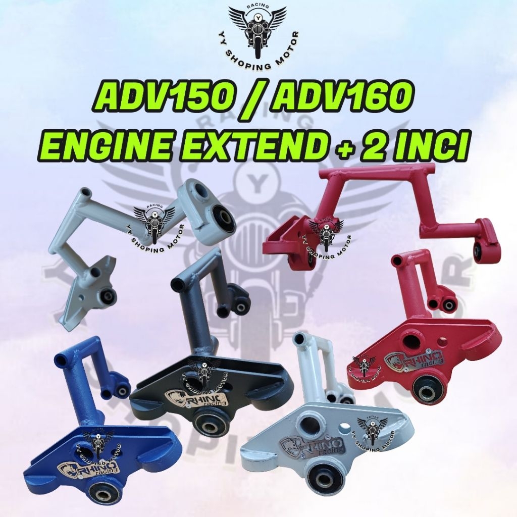 VARIO160 ADV160 ENGINE EXTEND + 2 INCI ENJIN MOUNTING SWING ARM PANJANG ...