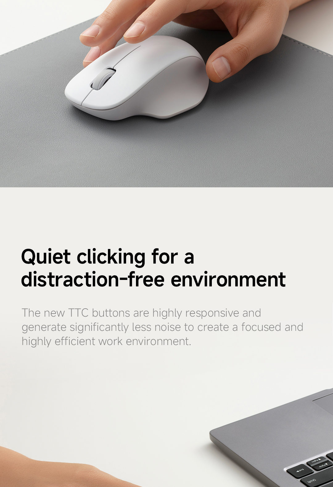 Xiaomi Wireless Mouse Comfort Edition | 2.4 GHz Wireless Connection ...