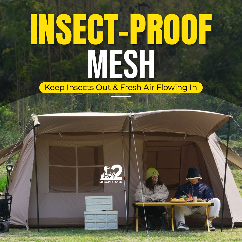 Khemah Camping Tent Waterproof Village-13 family Tent large 5-7 Person ...