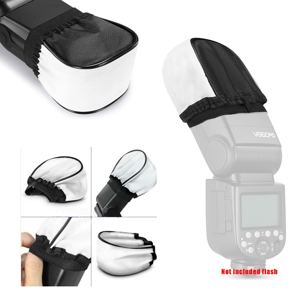 Universal Flash Diffuser Cloth Mini Softbox for Speedlite ( Suitable ...