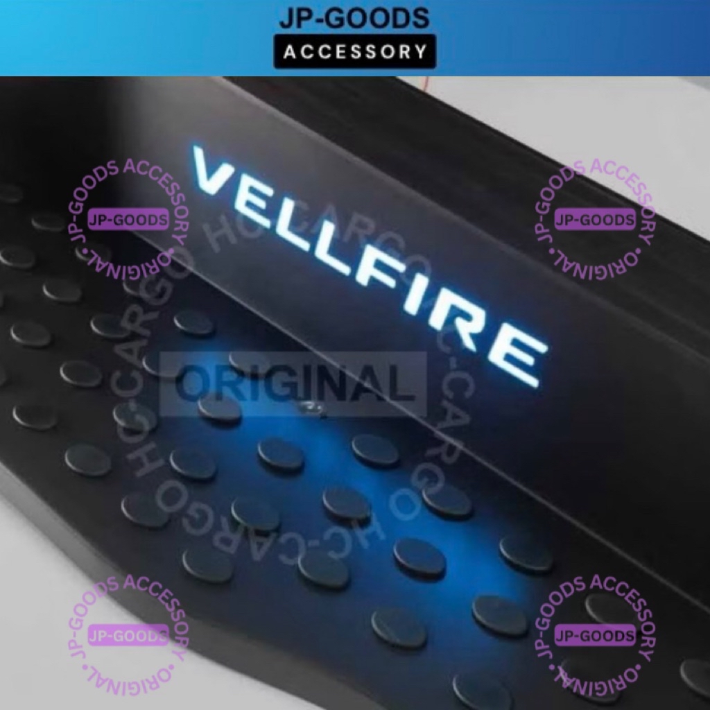 Toyota Vellfire ANH30 2015 - 2022 Premium Inner Protector LED Side Sill ...