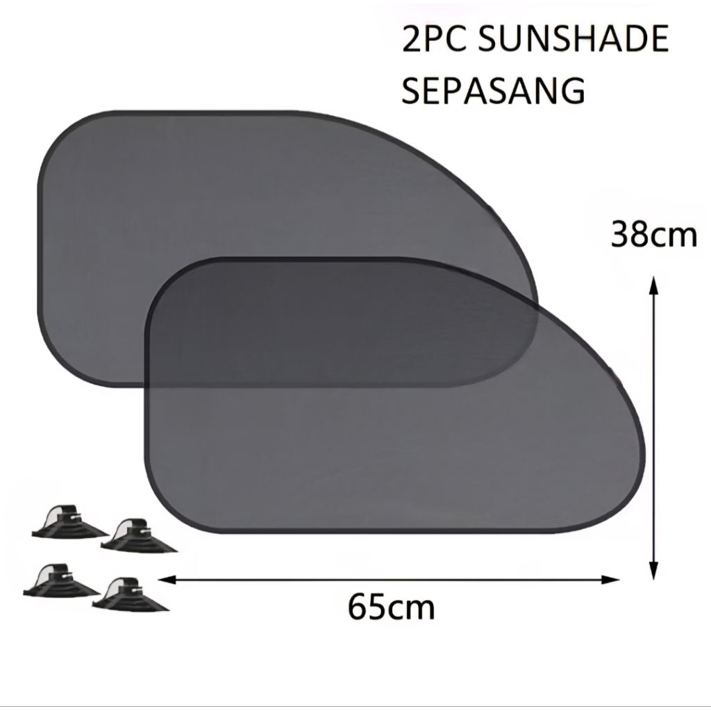 MOTOX Car Sunshade Window Sun Shade Net Windscreen Windshield Visor ...