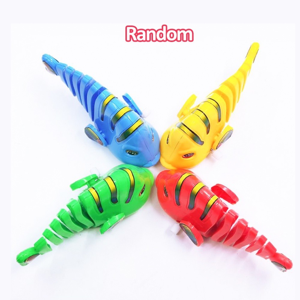Aikoky Clockwork Fish Toy – 1PC Wind-Up Swimming Fish for Kids Bath ...