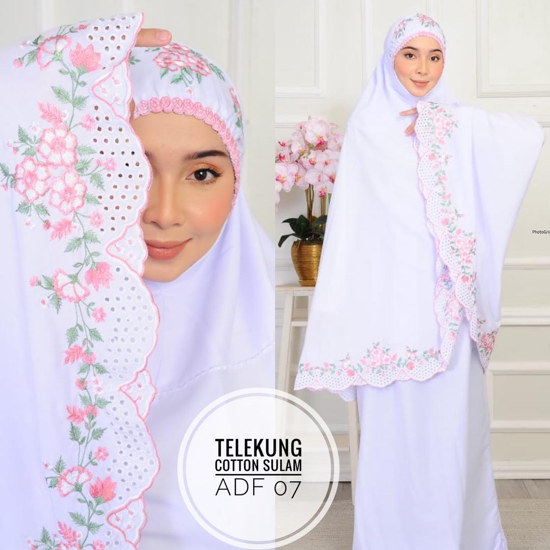 Telekung Cotton sulam Fashion Baru Telekung Murah Telekung Ready stock ...