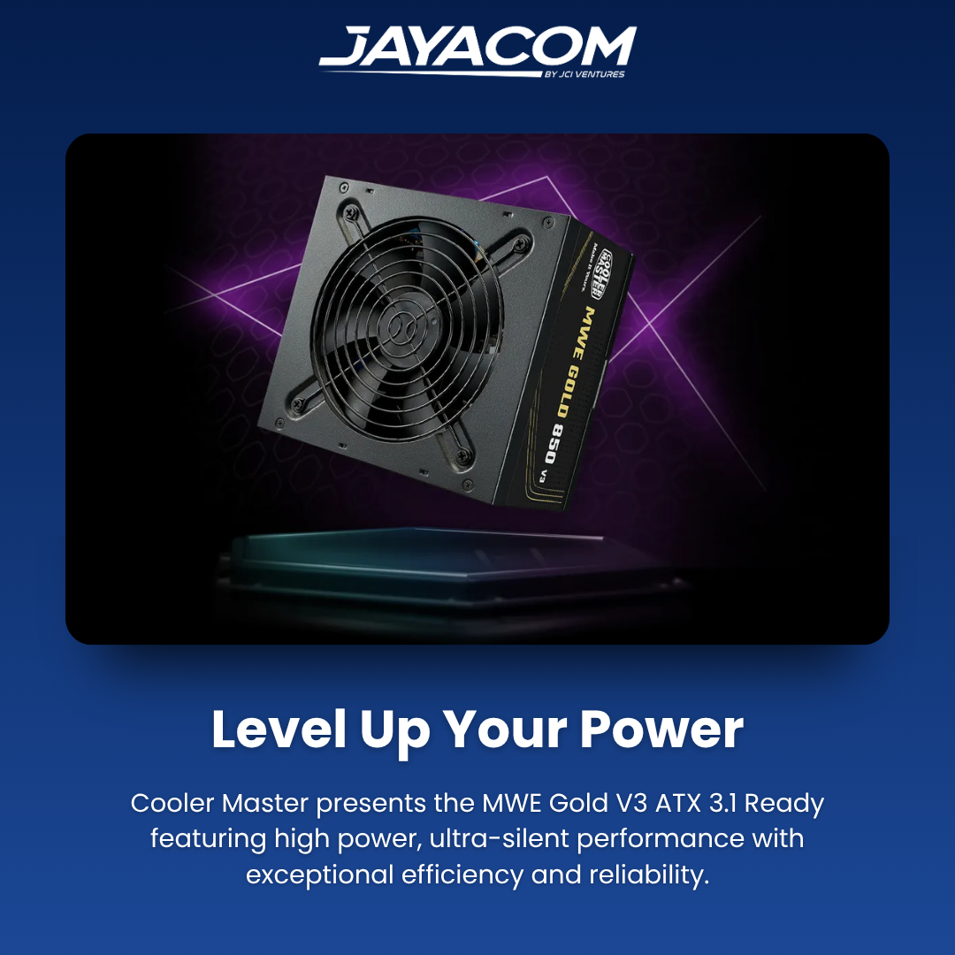 Cooler Master MWE Gold 650W / 750W V3 Non-Modular PSU Power Supply Unit ...