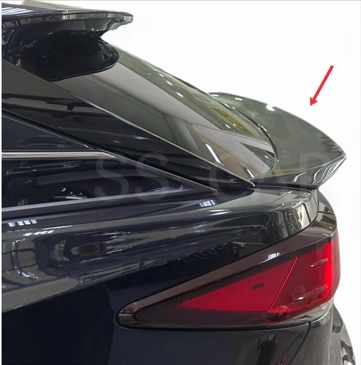LEXUS RX300 - 2016 ~2020- CENTER REAR SPOILER - FIBRE -NICE MATERIAL ...