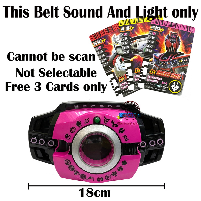 LM Brand Kamen Rider Decade Red Neo Henshin Driver Belt Decadriver ...