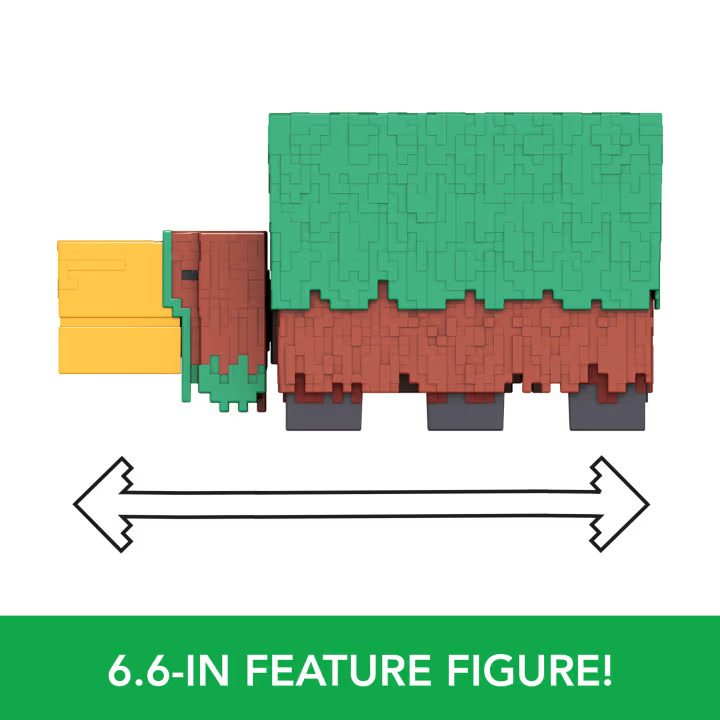 Minecraft Sniffer Action Figure With GameAccurate Sounds, 3.25Inch
