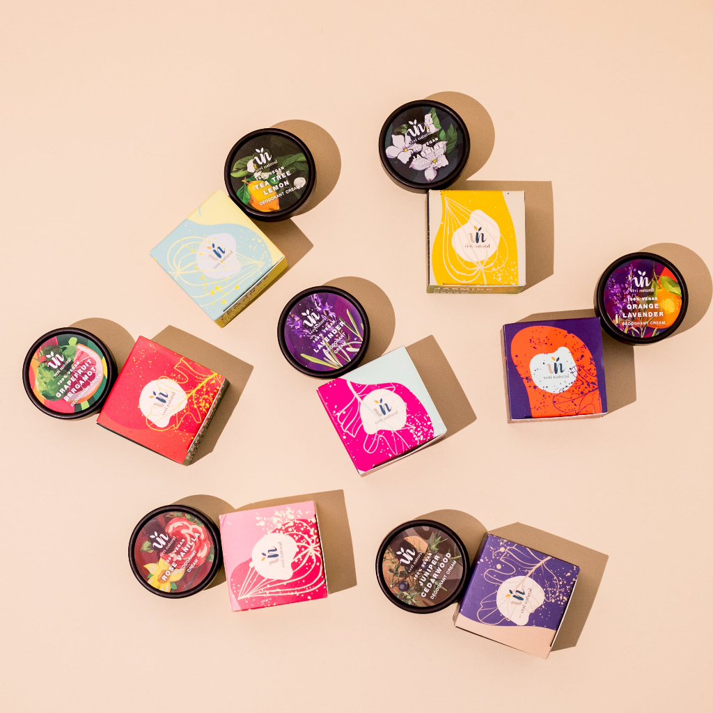 Veri Natural Tea Tree Lemon Natural Deodorant Cream 100 Natural Smell