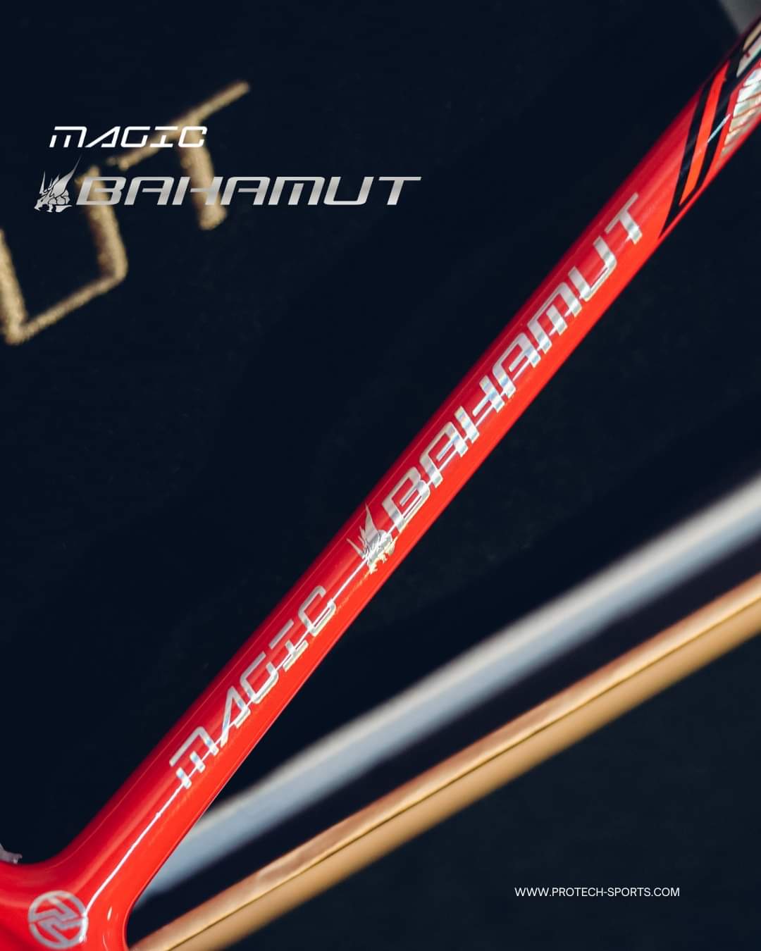 PROTECH MAGIC BAHAMUT (4UG1)(MAX 38LBS)(Advance Level) Badminton Racket ...