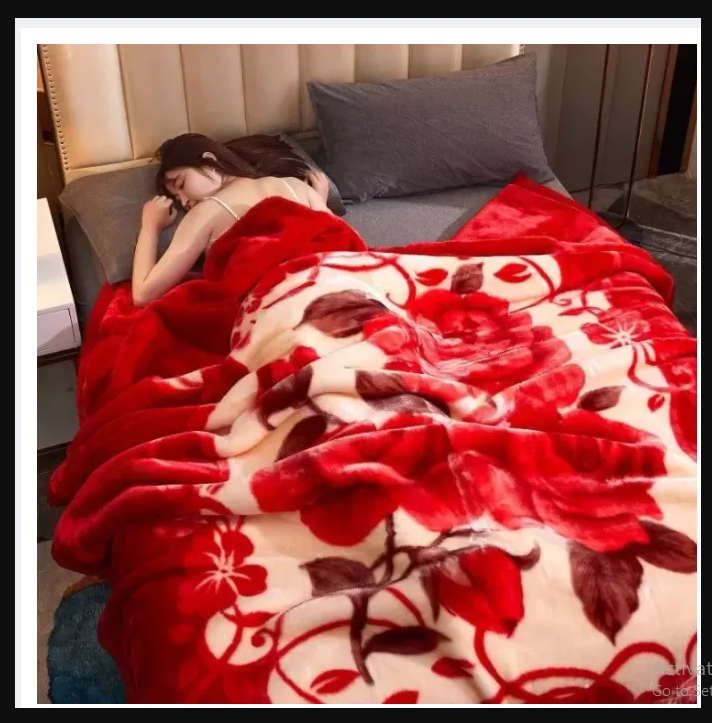 Selimut Gebu Korean High Quality Blanket, Super Soft blanket , 2 Ply