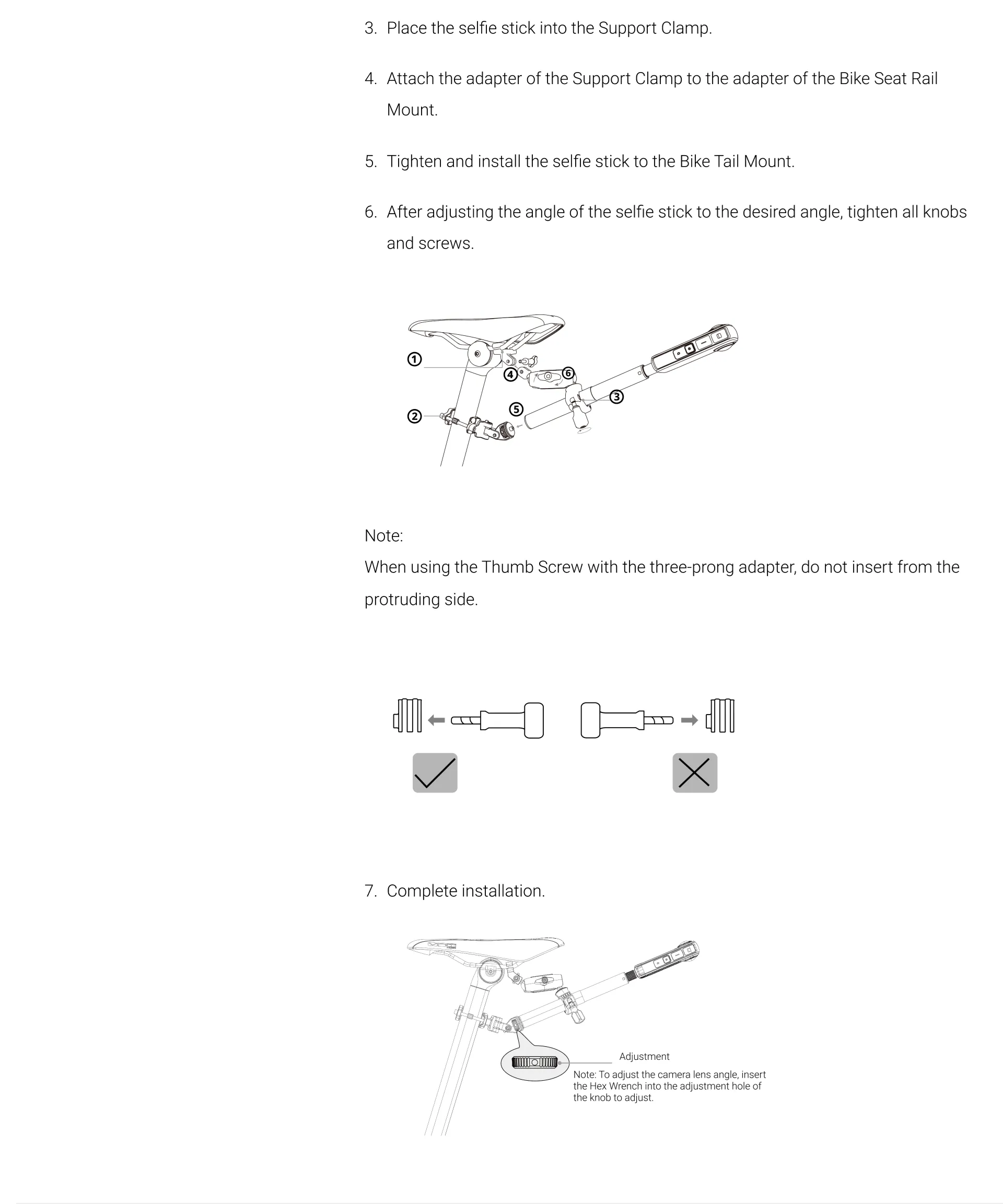 Insta360 Bike Tail Mount Kit Shopee Malaysia