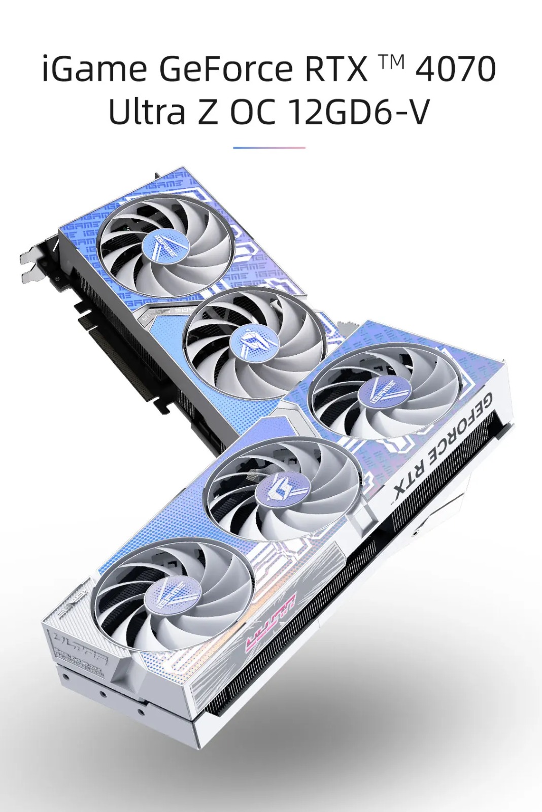 COLORFUL IGAME GEFORCE RTX4070 ULTRA Z OC 12GB GDDR6X - BTF | | IGAME ...