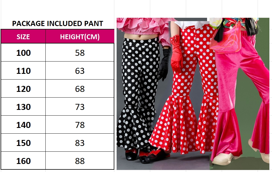 MYLITTLELASS Kostume Retro Polka Dot Rocker Agogo Kanak-kanak | Gaya 80 ...