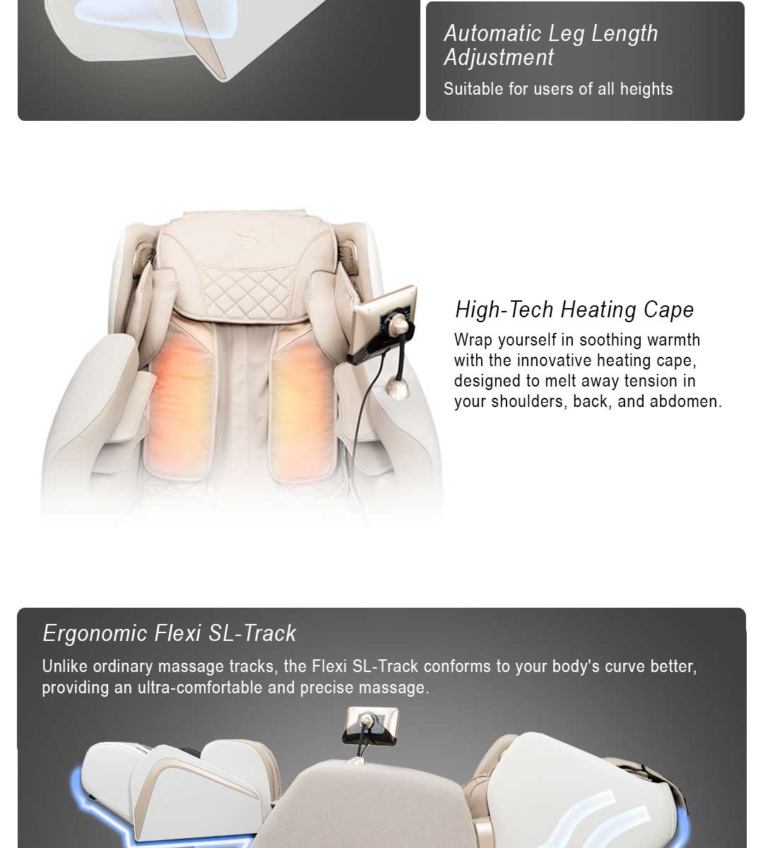 SNOWFIT Nagomi All-New V-FLIP™ Stretching Massage Chair | Shopee Malaysia