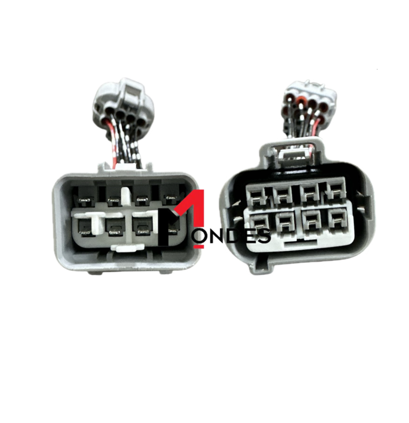 8 PIN PLUG N PLAY HEADLAMP SOCKET FOR NEW MYVI G3 / NEW ALZA D27A / NEW ...