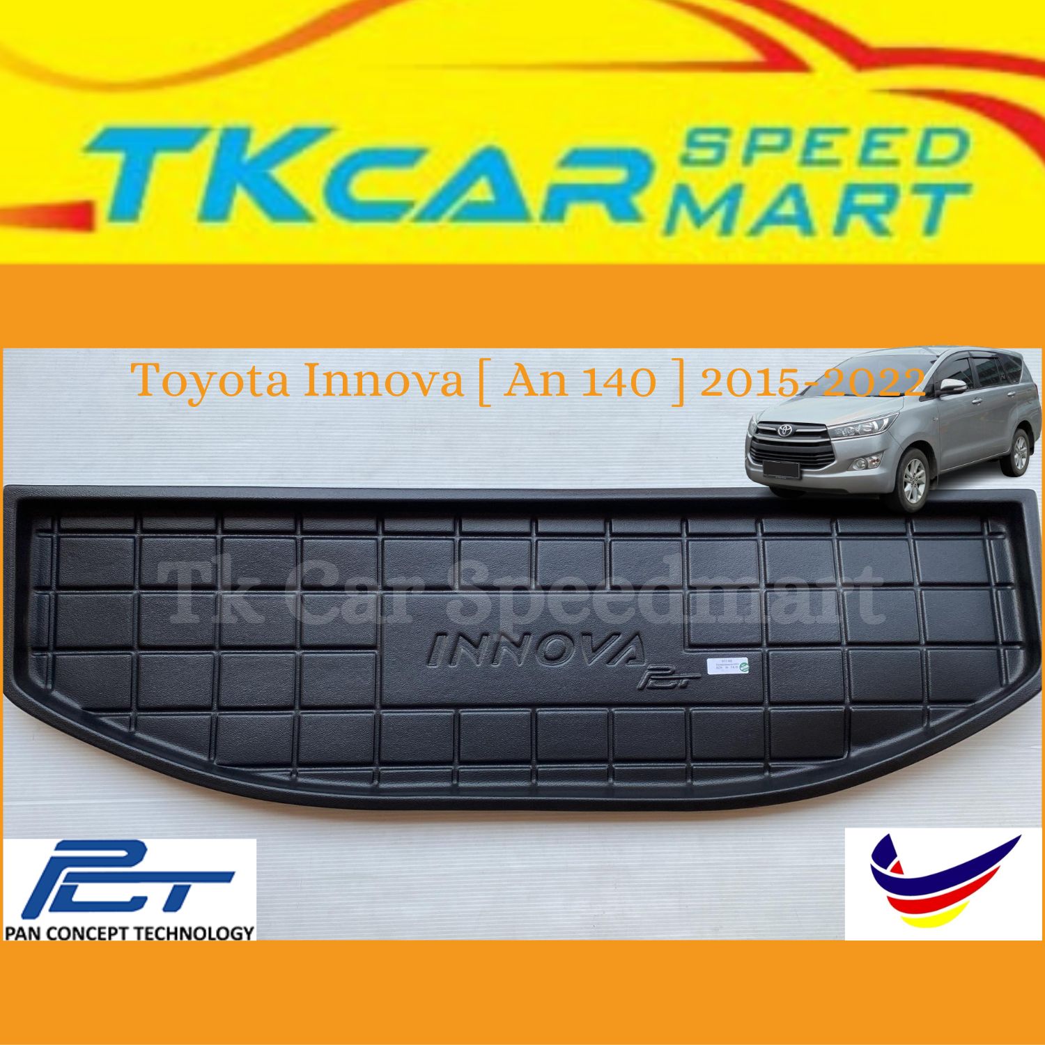 [READY STOCK] TOYOTA INNOVA [AN140] 2015-2022 2 ND GEN ( PCT ) RUBBER ...