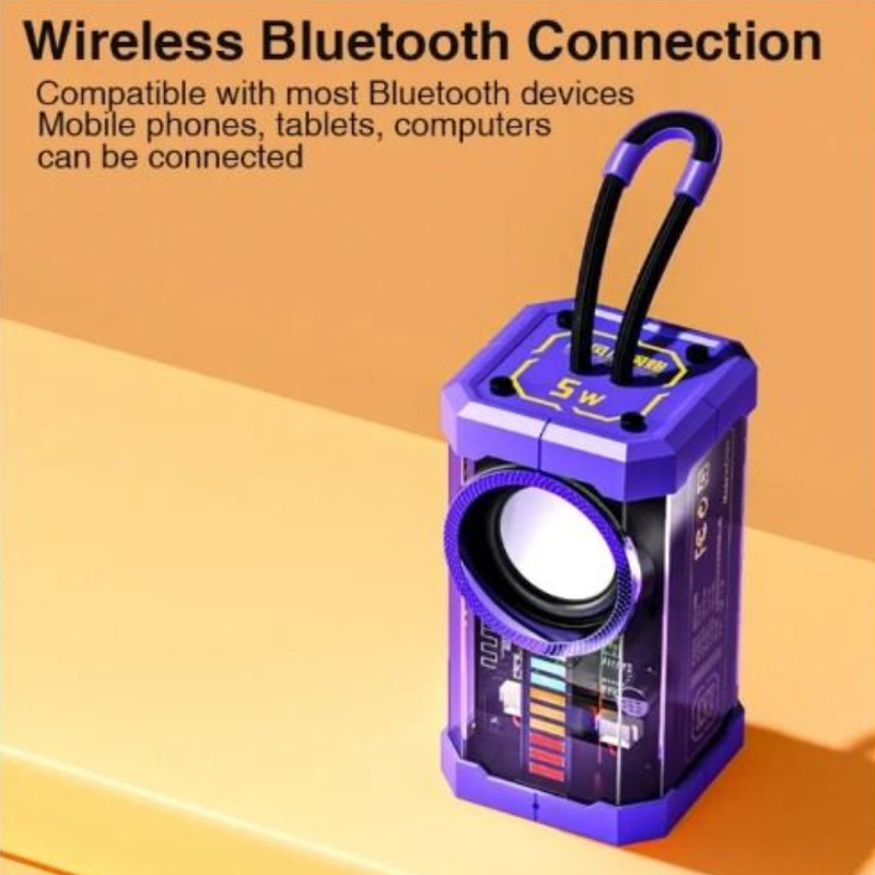 Aula Bs 303 Portable Bluetooth Speaker Wireless Stereo Surround Outdoor 