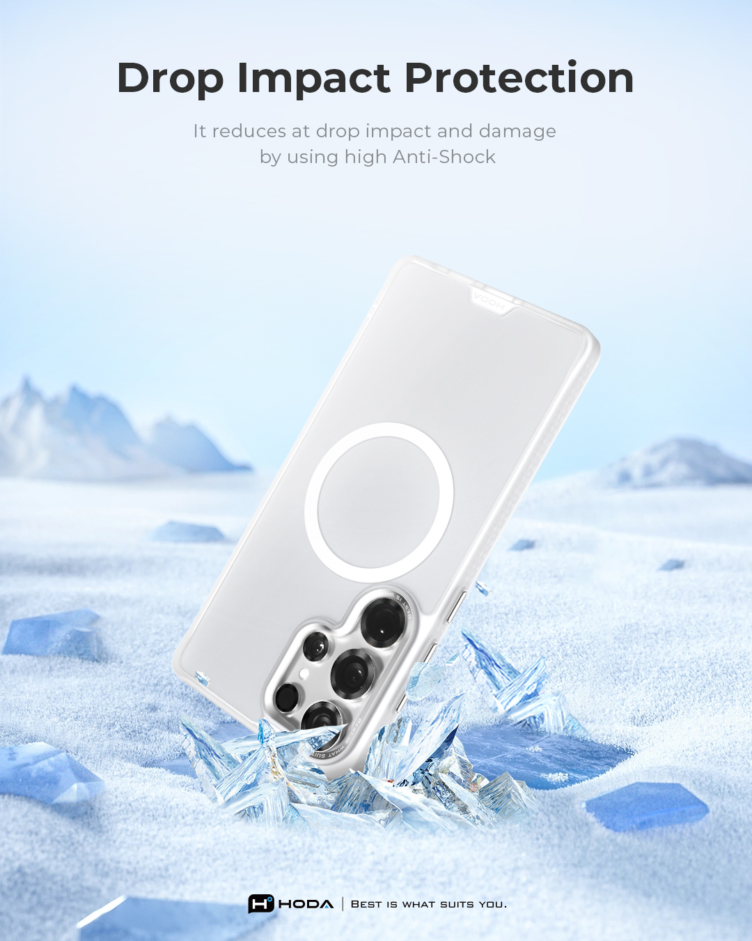 Original Hoda rough case with magnetic magcharge casing for Samsung ...
