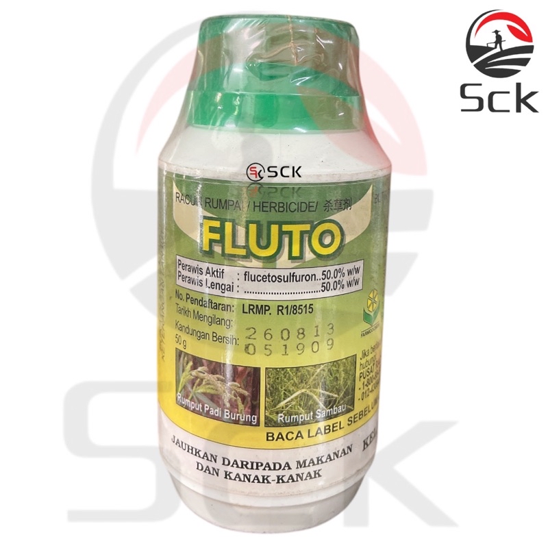 FLUTO 50gm /Farmcochem/Racun Rumpai/Rumput padi burung/Rumput sambau ...