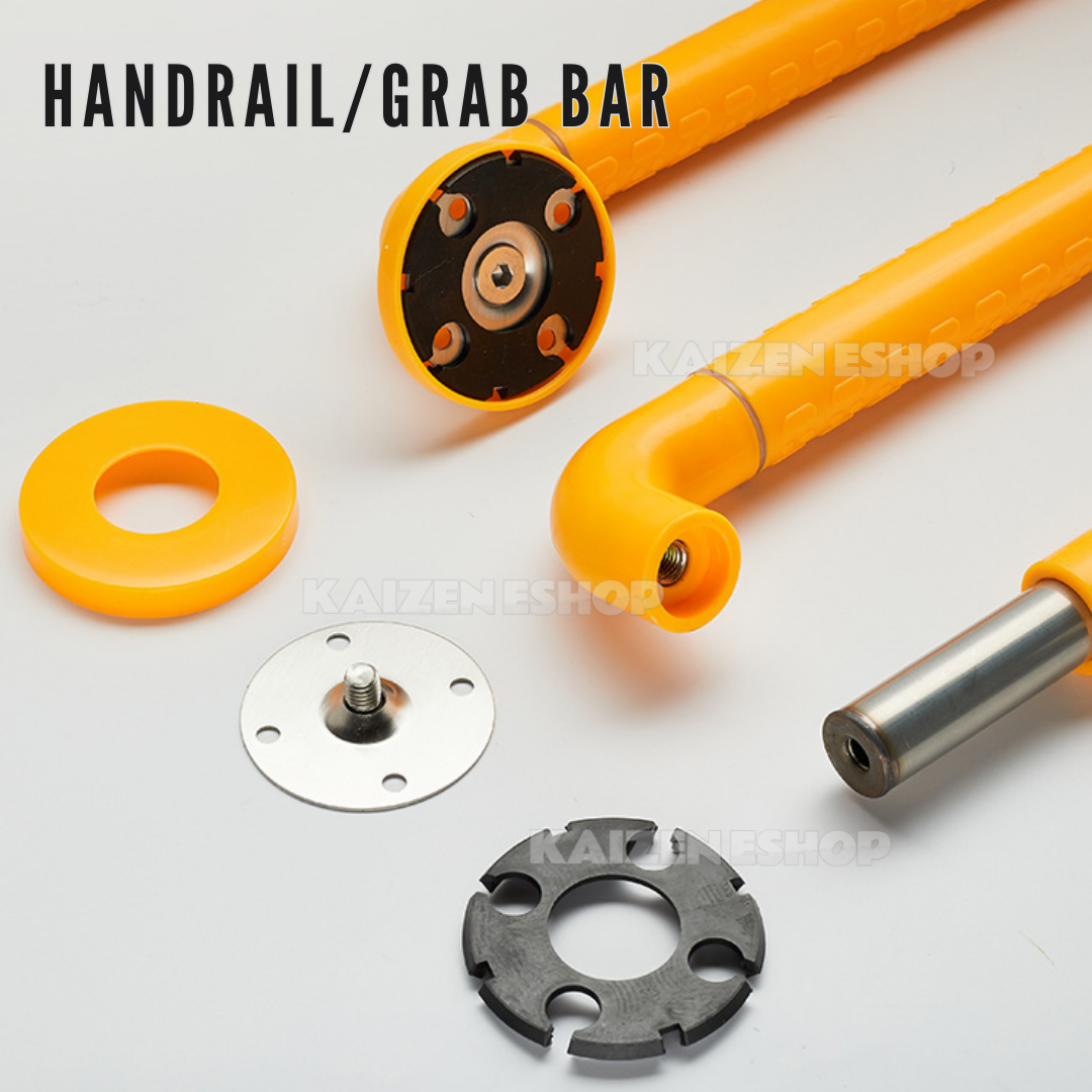 I Type Anti Slip Anti Fall Handicap Grab Bar Safety Handles Toilet ...