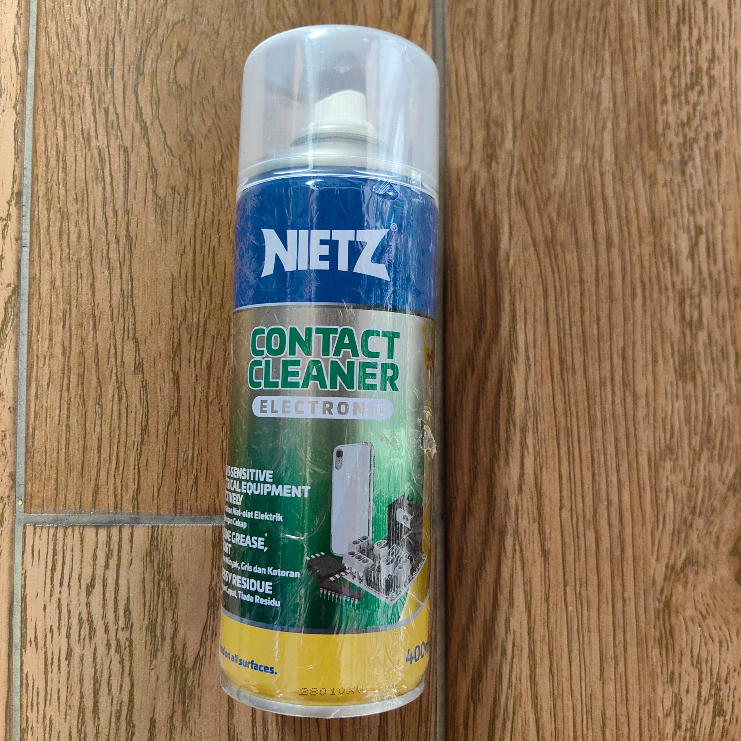 NIETZ Electronic Contact Cleaner 400ml dissolves grease oil dust ...