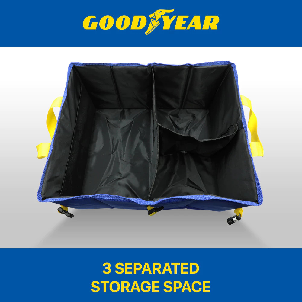 GOODYEAR - Car Trunk Storage Organizer Box Truck Boot Bonnet Organizer ...