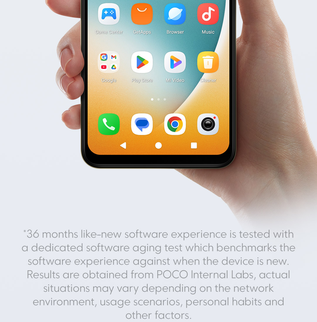 POCO C71 Up to 4GB+128GB/6.88'' display/5200mAh battery/3.5mm headphone ...