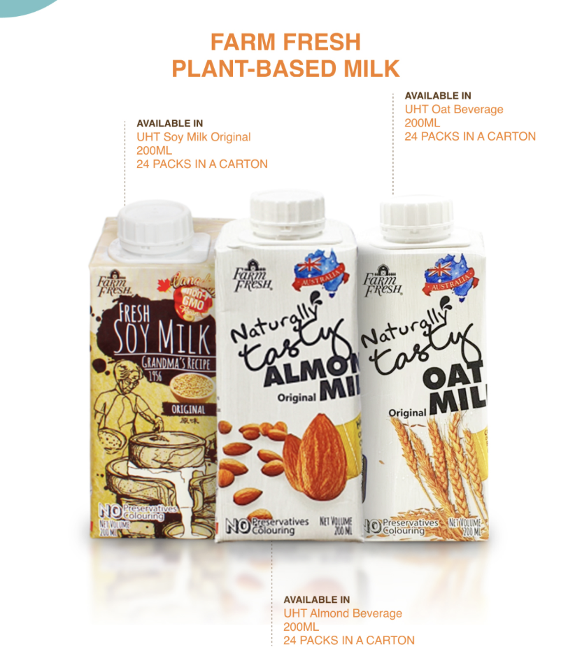 Farm Fresh UHT Oat Milk 200ml x 24 Packs | Shopee Malaysia
