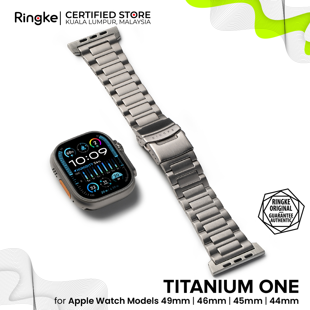 RINGKE® TITANIUM ONE Apple Watch Ultra Series/Series 11/10/9/8/7/6/5/4 ...