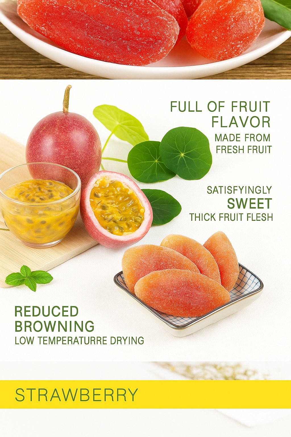 NiuKee-Dried Passion Fruit/Passion Fruit Kering/百香果干 250G | Shopee Malaysia