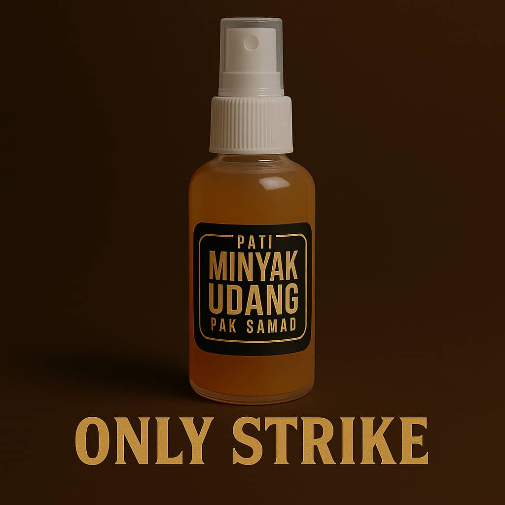 Spray Mini Pati Minyak Udang Pak Samad | Shopee Malaysia