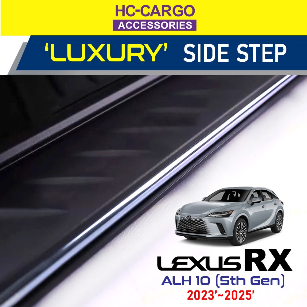HC-CARGO Luxury Side Step for Lexus RX ALH 10 (5th Gen) 2023-2025 ...