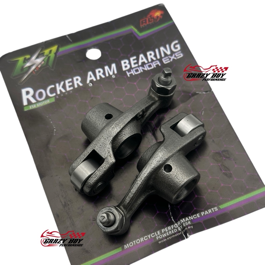 ESR MOTOR EX5 DREAM ROCKER ARM BEARING RED LEO HEAD PAKAI ROCKER ARM ...
