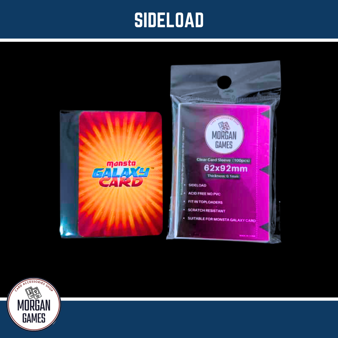 【Morgan Games】[Ready Stock] Morgan‘s Clear Card Sleeve 100pcs Inner ...