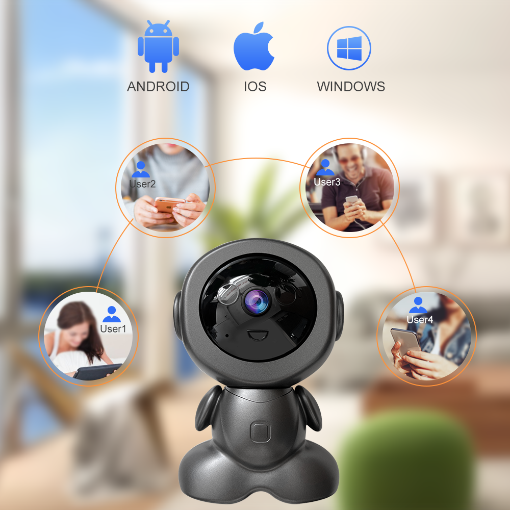 V380 Pro Smart Camera HD 1080P | 360° Vision | Infared Night Vision ...
