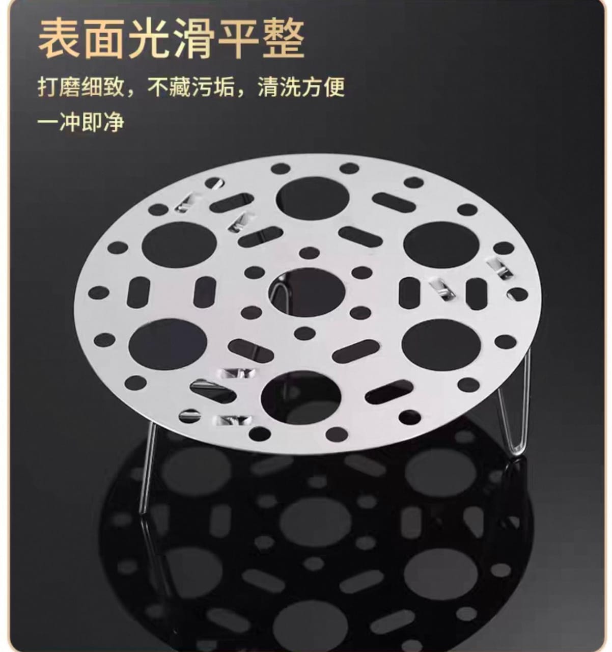 304 Stainless Steel Steaming Rack / Foldable Steam Rack / Multi-Purpose ...