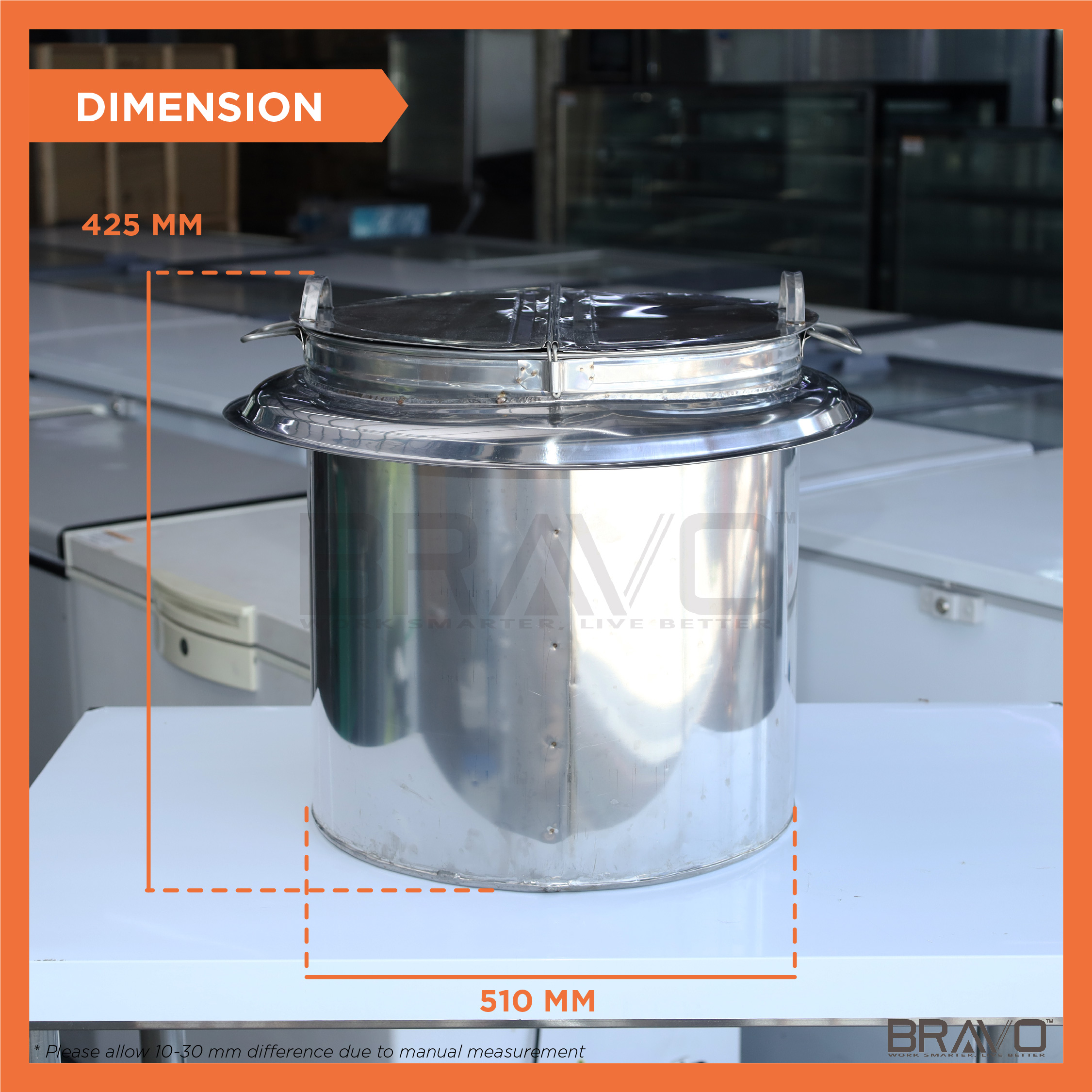 Stainless Steel Big Stock Pot/ Commercial Soup Pot with Inner Partition ...