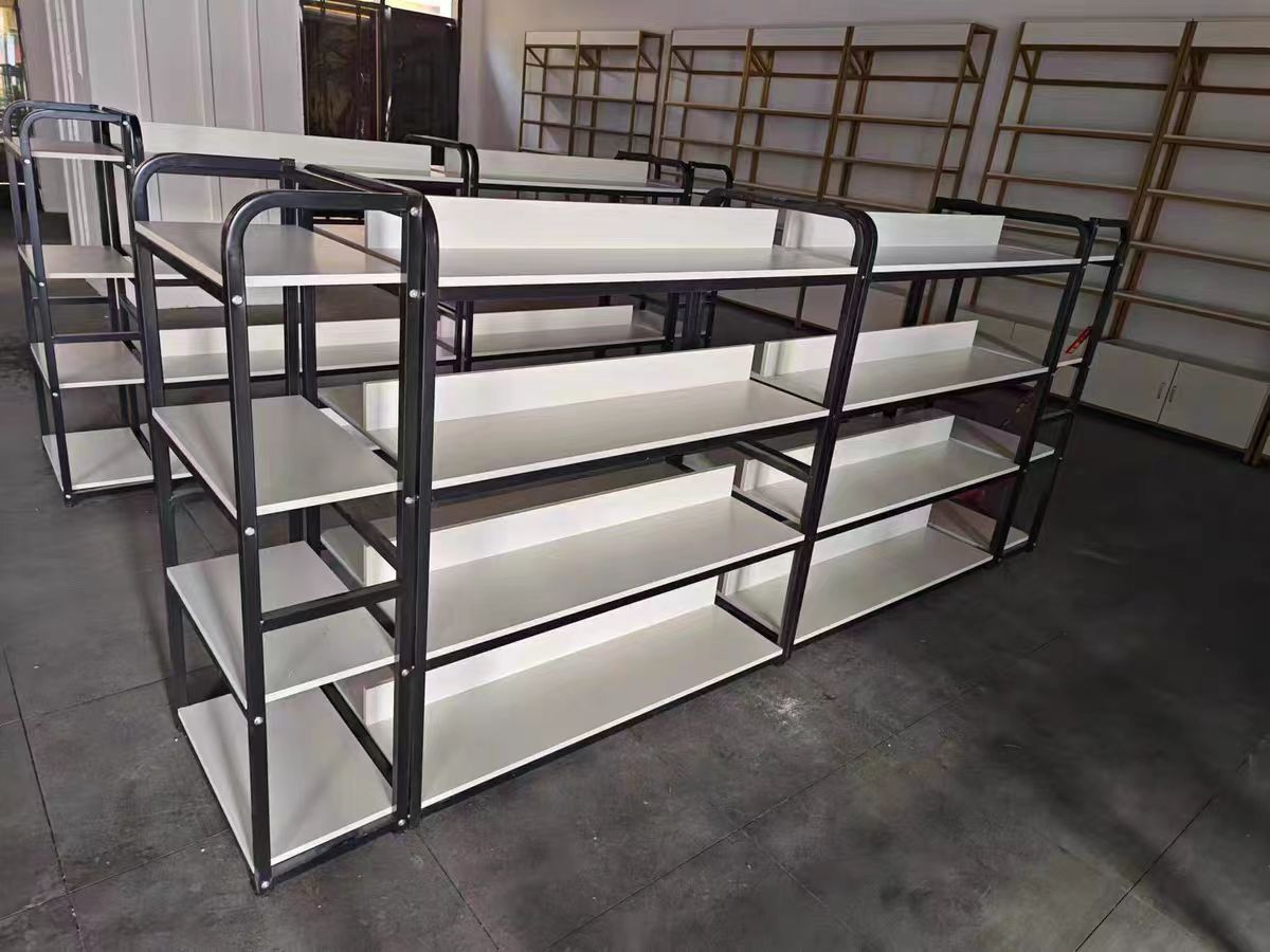 Display Rack Rak Paparan Rak Tengah Berkualiti Pelbagai Warna Papan Rak ...