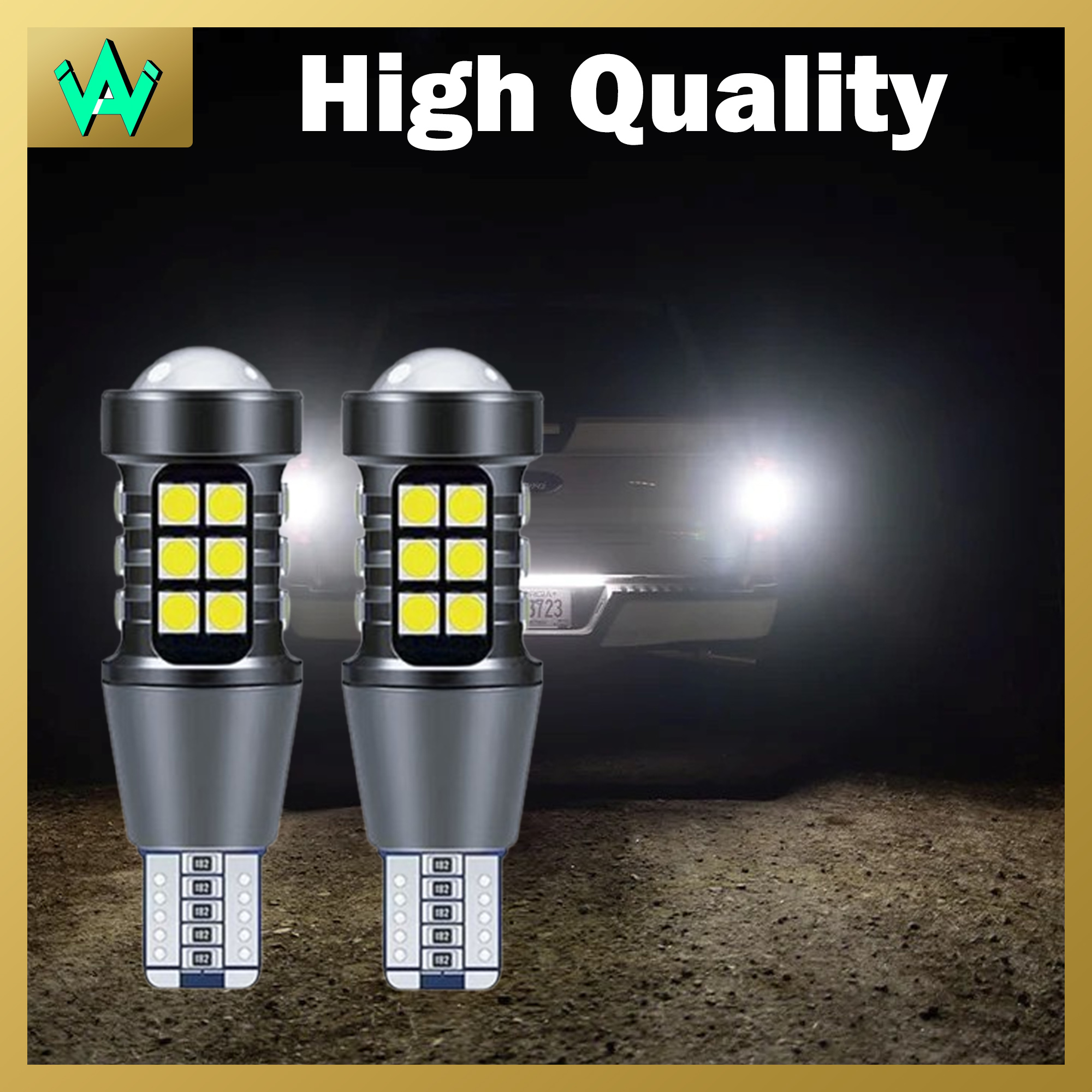 T15 / T20 White LED Turn Signal Light 144SMD 12V | Super Bright Car ...