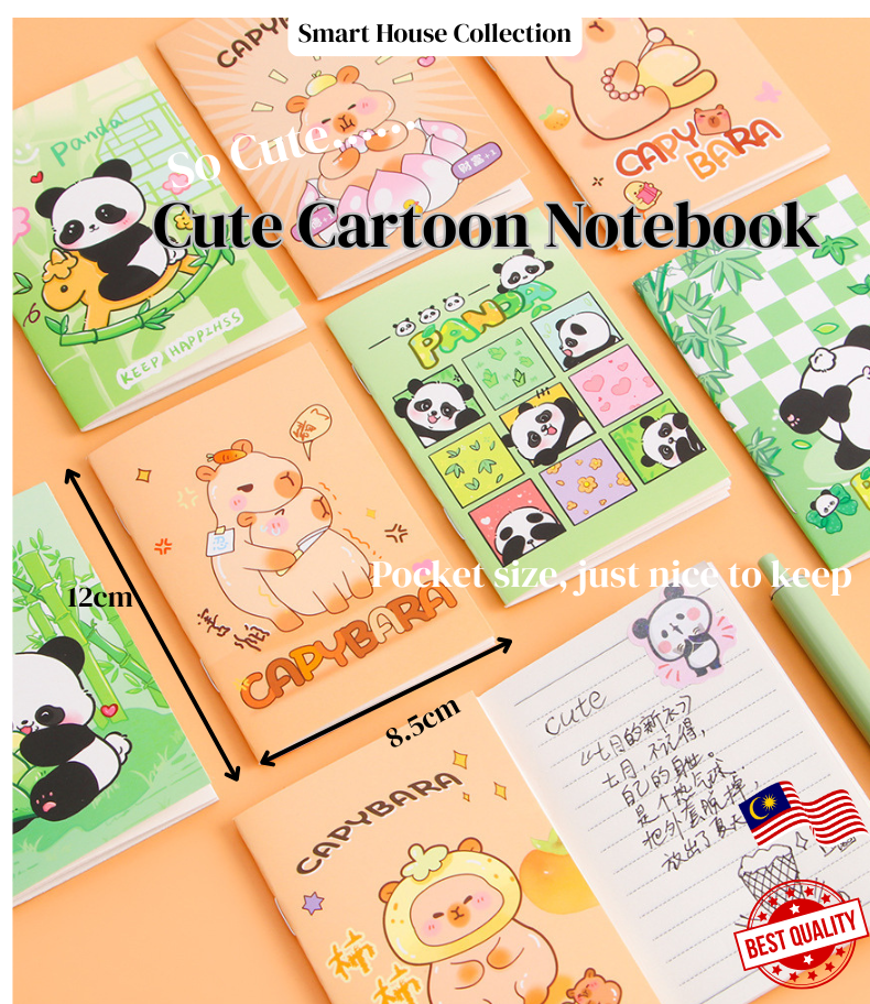Notebook Cute Mini Notebook/ Mini Gift Cute/ Diary Book Note book/ Buku ...