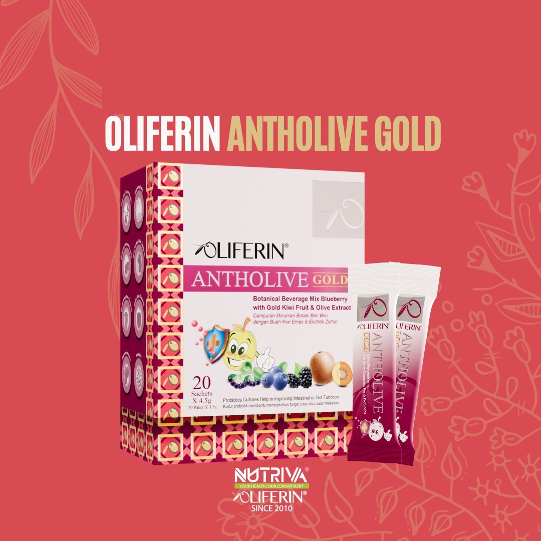Oliferin Antholive Gold (4.5g x 20 sachets) Immunity & Gut Health with ...
