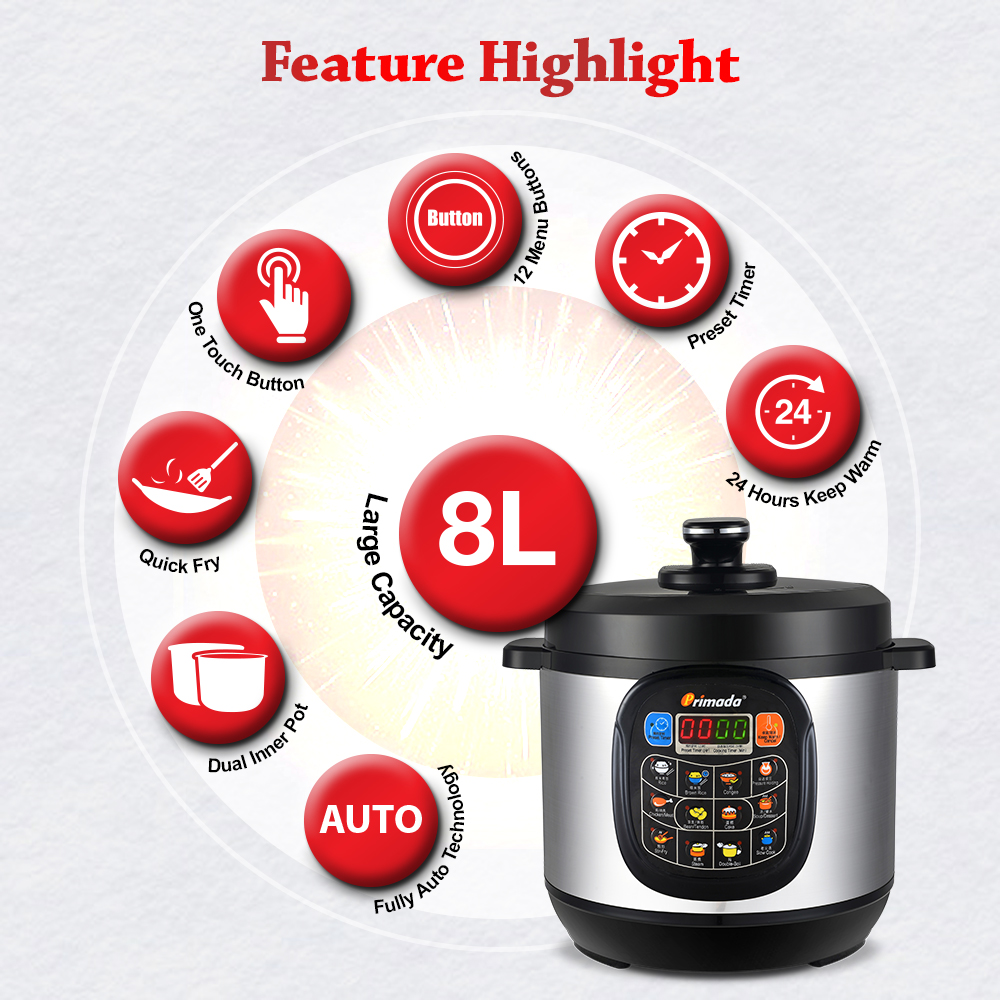 Appliances Cookers Go Shop Primada Jumbo Pressure Cooker Kitchen