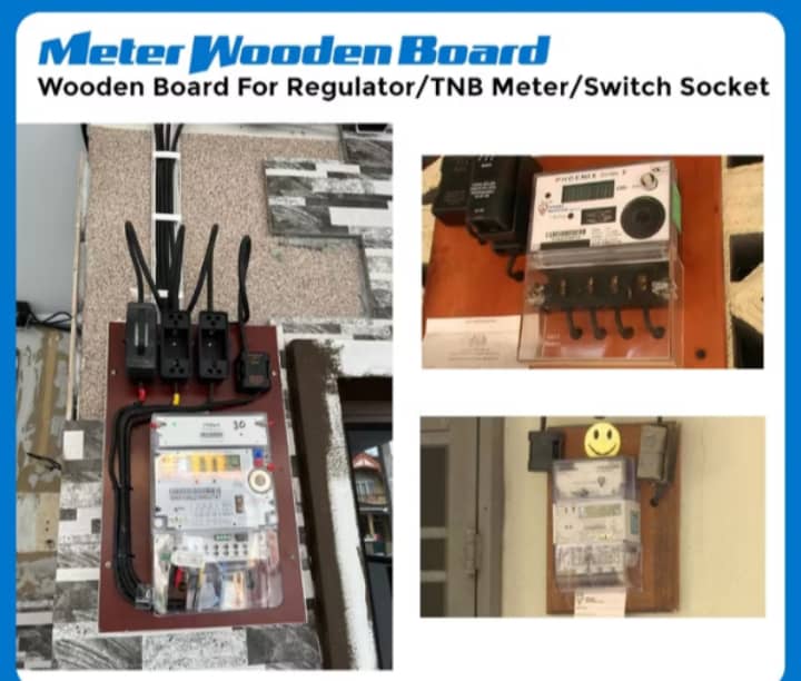 TNB ELECTRIC WOODEN METER BOARD | Shopee Malaysia