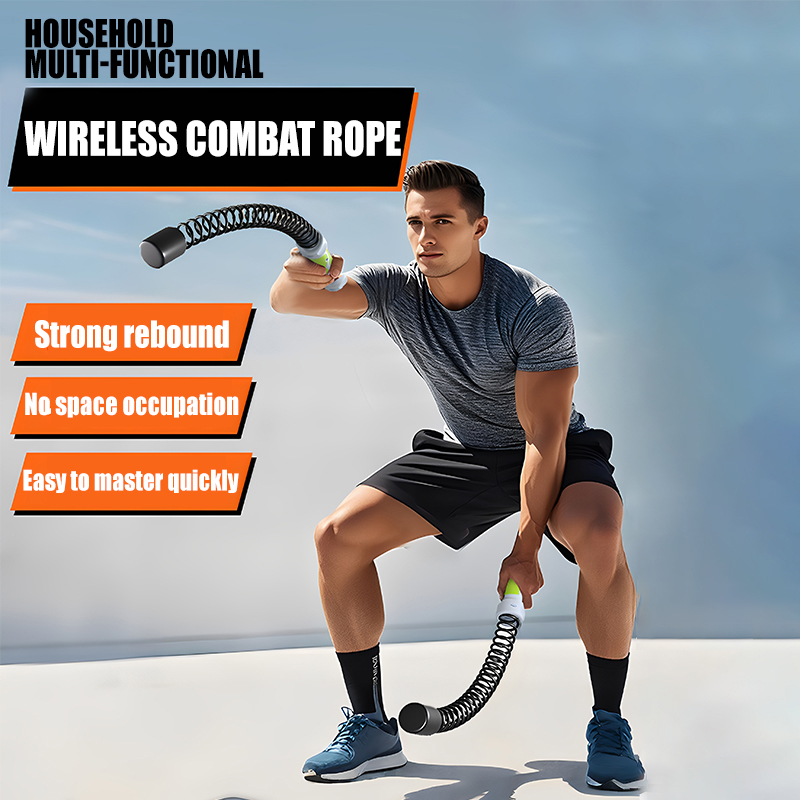 Cordless Battle Rope Home Gym Set Fitness Throwing Rope Battle Rope ...