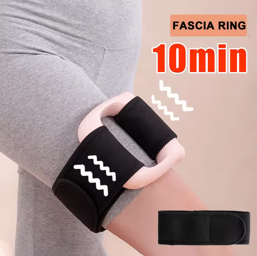 【24H】Fascia Gun Fat-shaking Machine Lazy Waist Abdomen Massage Ring ...
