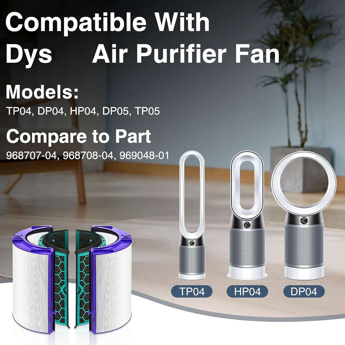dyson Air Purifier TP04 TP05 TP06 TP09 TP00 TP01 TP02 Replacement ...